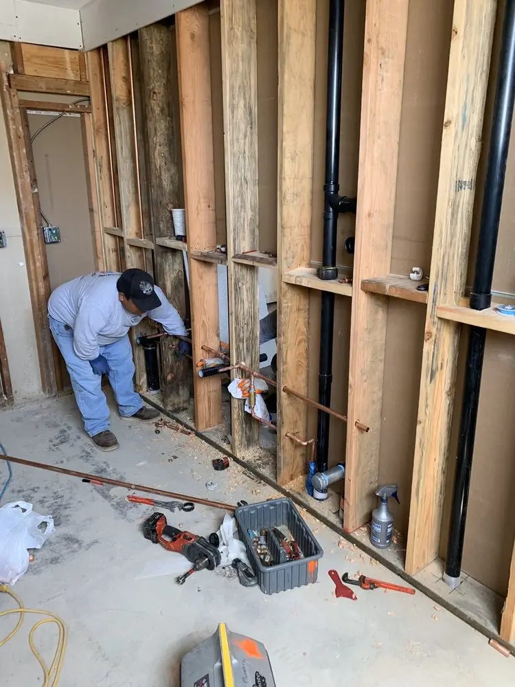 Commercial rough-in plumbing for Commercial Plumbing in Waseca